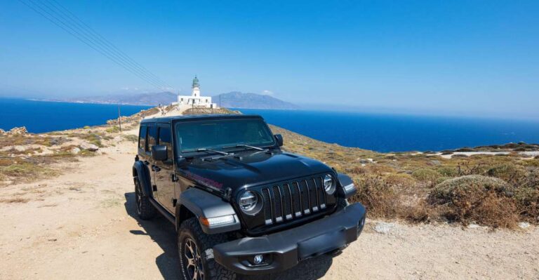 Mykonos: Private Authentic Tour With 4×4 Jeep