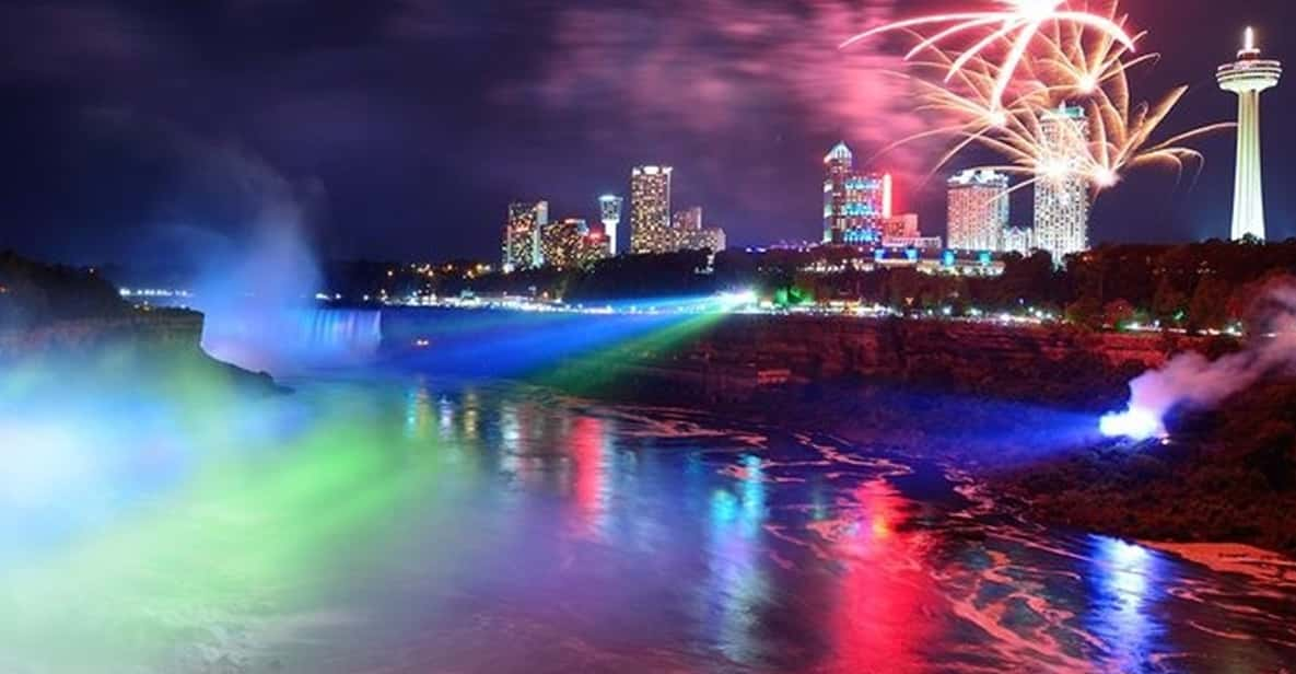 Niagara Falls: Evening Lights Tour With Maid and Cave - Itinerary Highlights