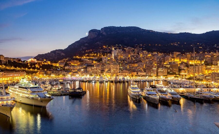 Nice: Formula 1 Track, Monaco, and Monte-Carlo Night Tour