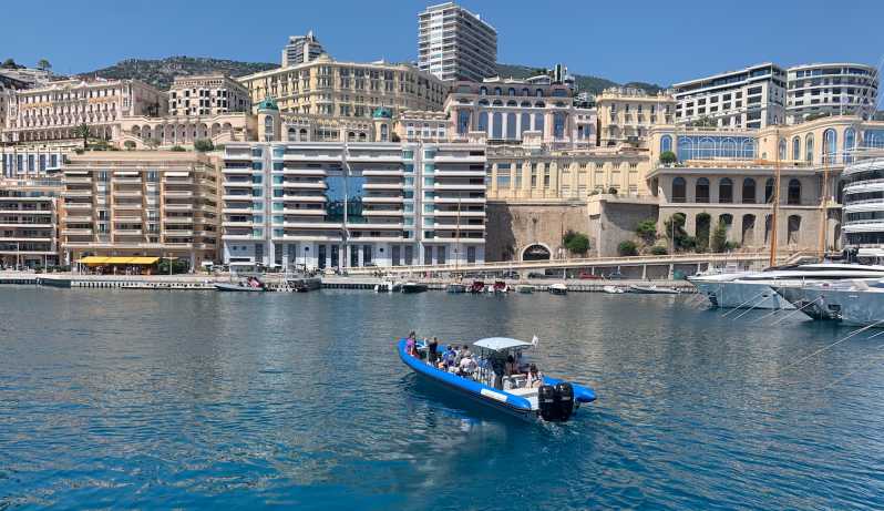 Nice: Monaco & Mala Caves Boat Trip W/ Breakfast on the Sea