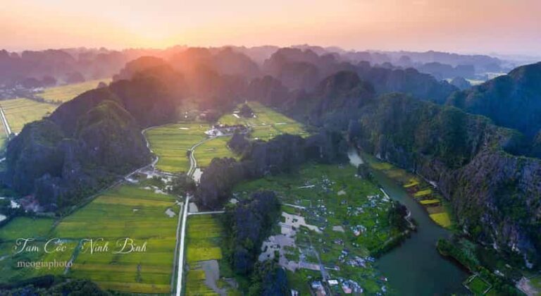 Ninh Binh Full-day Trip: Hoa Lu, Tam Coc- Buffet Lunch, Bike