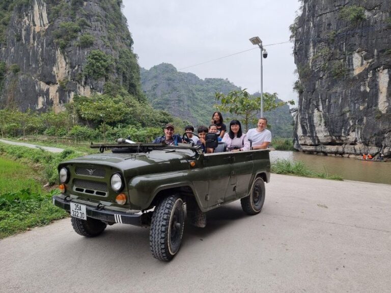 Ninh Binh Jeep Tour: 4 Hours Visit Tam Coc, Bich Dong Pagoda