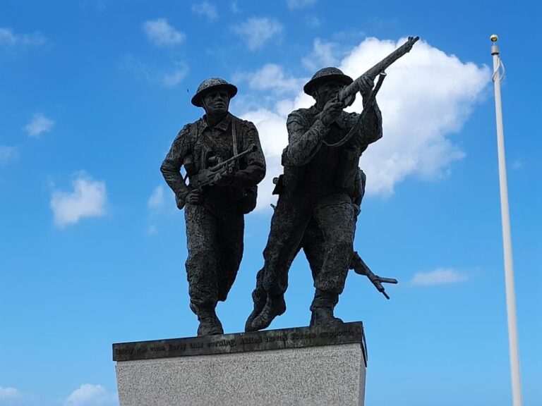 Normandy D-Day Beaches Private British Sector From Bayeux