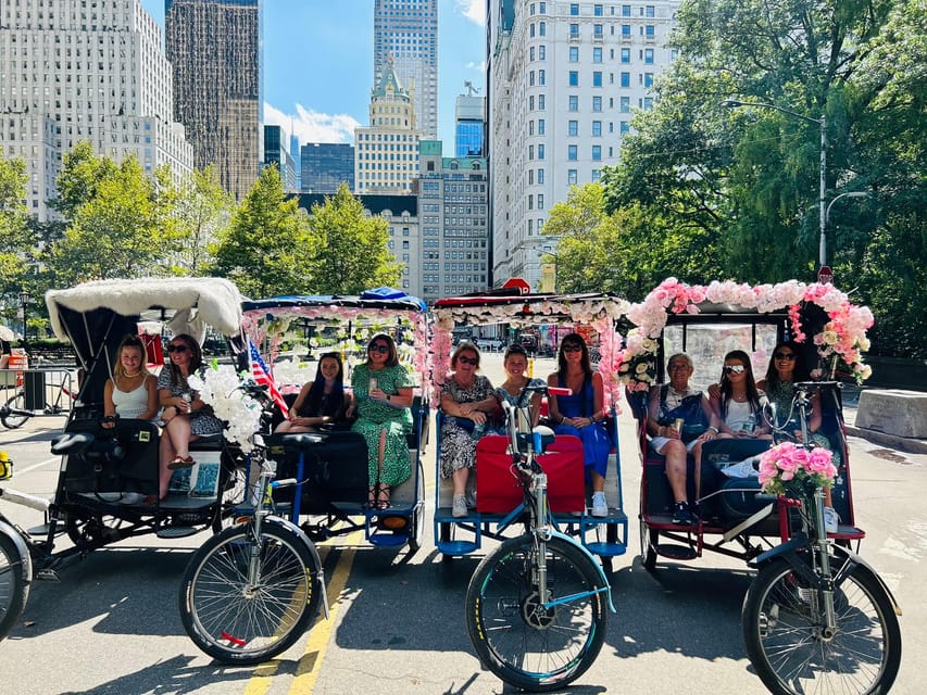 Nyc: Central Park Guided Pedicab Tour - Tour Overview