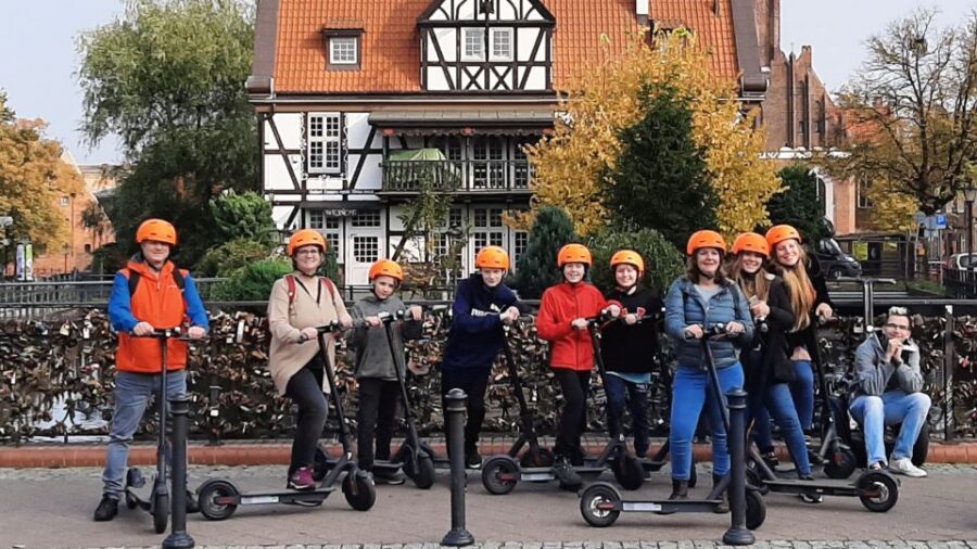 Old Gdańsk Electric Scooter Guided Tour