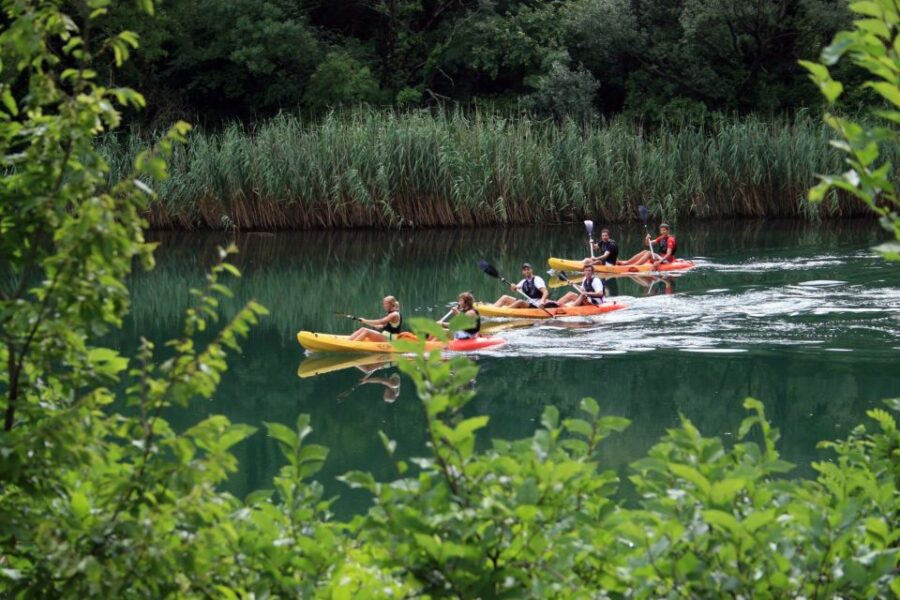 Omiš: Kayaking and Snorkeling Tour