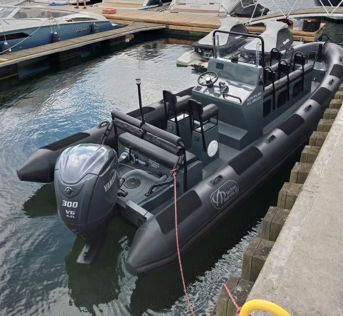 One of the Fastest Boats on GdańSk Bay. Must Check! in Sopot - Overview of the Speed Boat Experience