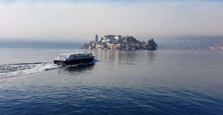 Orta San Giulio: Motorboat Transfer to Isola San Giulio