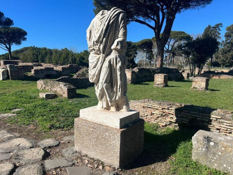 Ostia Antica: Guided Tour With Lunch From Rome