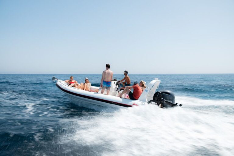 Pagi: Corfu Island-Hopping Speedboat Sea Tour and Lunch