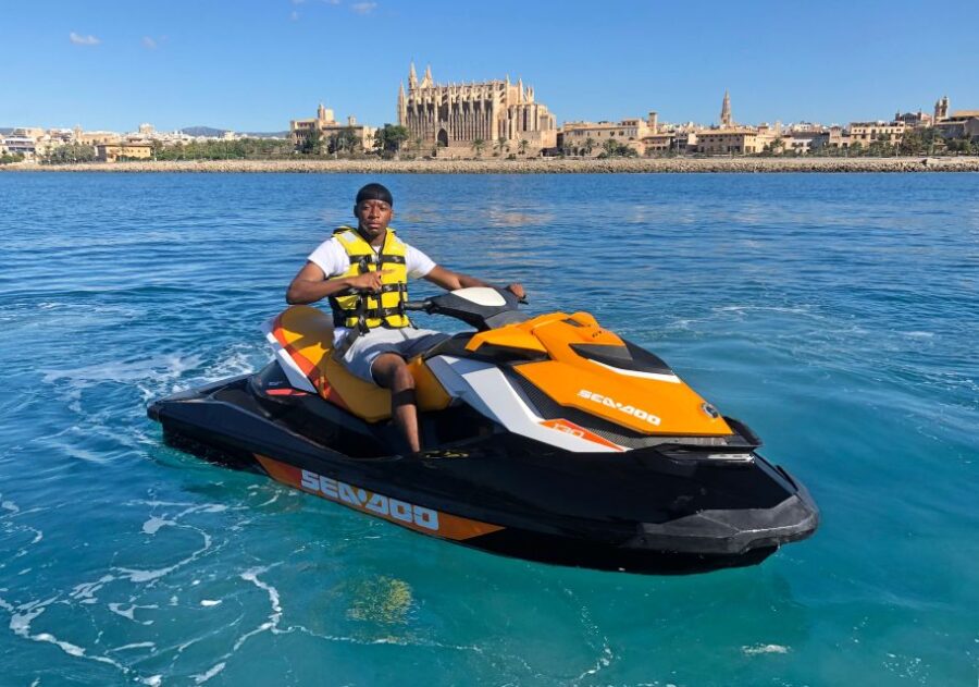 Palma De Mallorca: Jetski Tour to Palma Cathedral