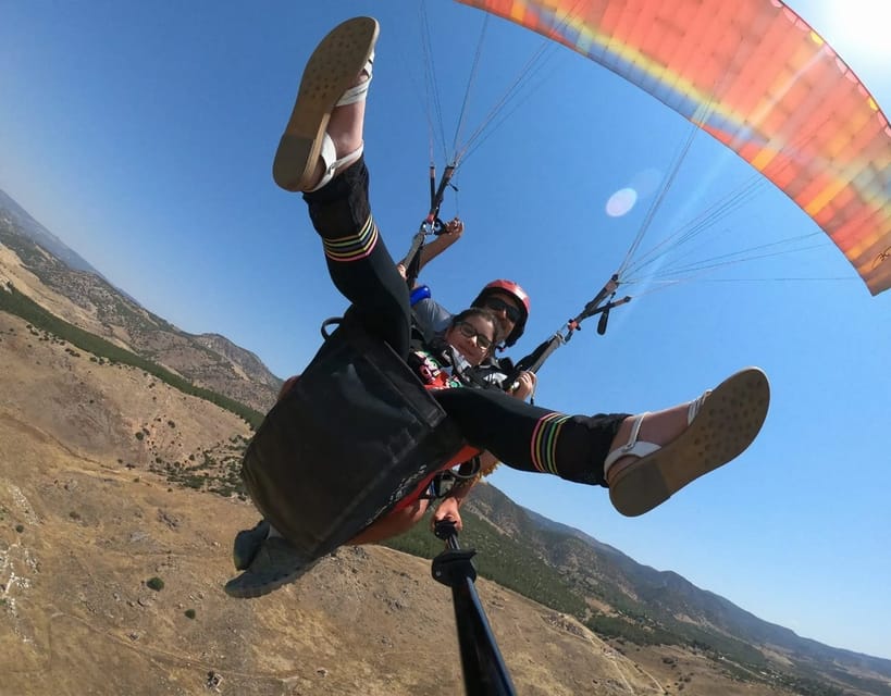 Pamukkale: Tandem Paragliding With Ancient Hierapolis Views - Overview of Tandem Paragliding