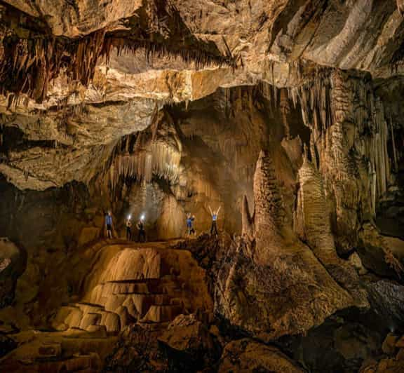 Paradise Cave and Dark Cave 1 Day Trip and Discover Zipline - Itinerary Highlights