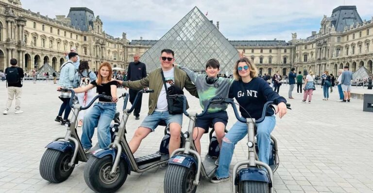 Paris: City Highlights Fat Tire E-Scooter or E-Bike Tour