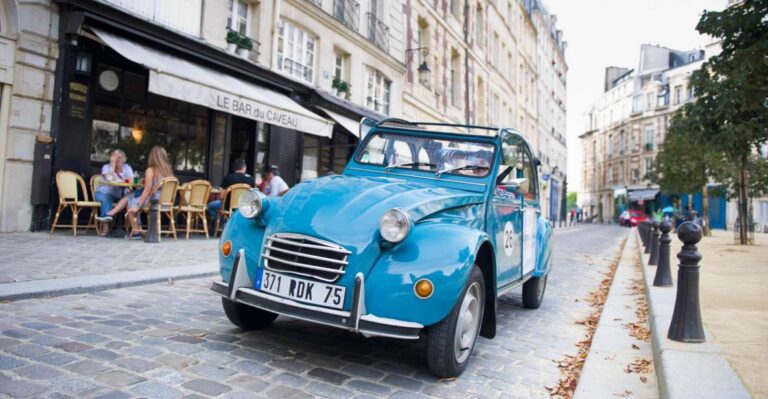 Paris: Private Sightseeing Tour in Citroën 2CV