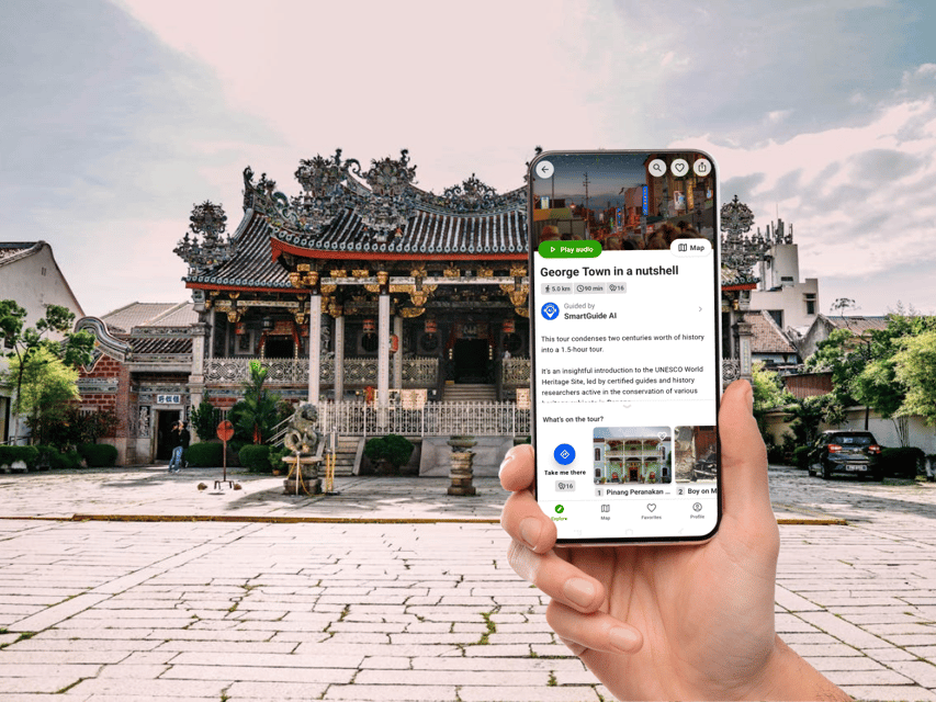 Penang: George Town in a Nutshell a Self-Guided Audio Walk - Unique Tour Experience