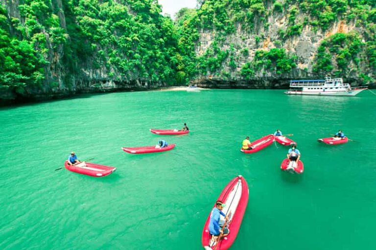 Phang Nga Bay: Full-Day Kayaking Tour by Boat From Phuket