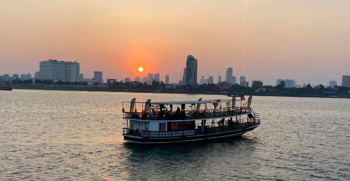 Phnom Penh: Sunset Cruise With Unlimited Beers & BBQ Buffet - Overview of the Sunset Cruise