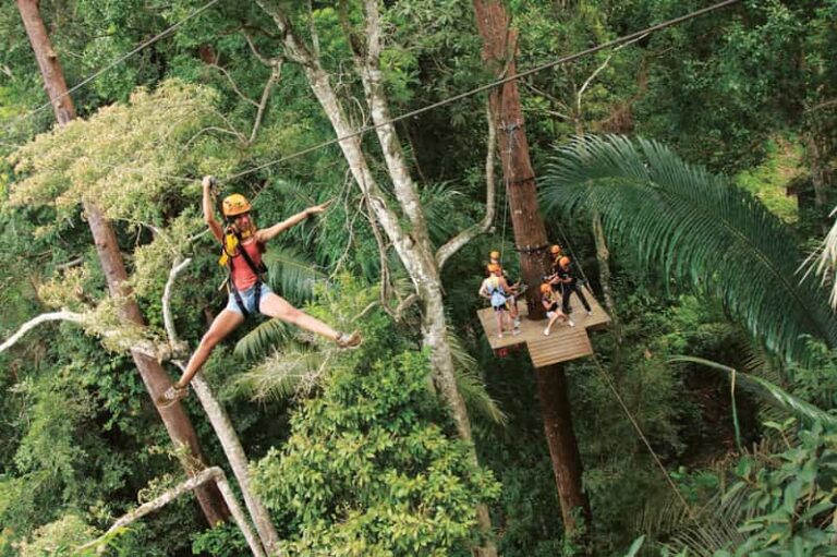 Phuket: Flying Hanuman Zipline With Hotel Transfer