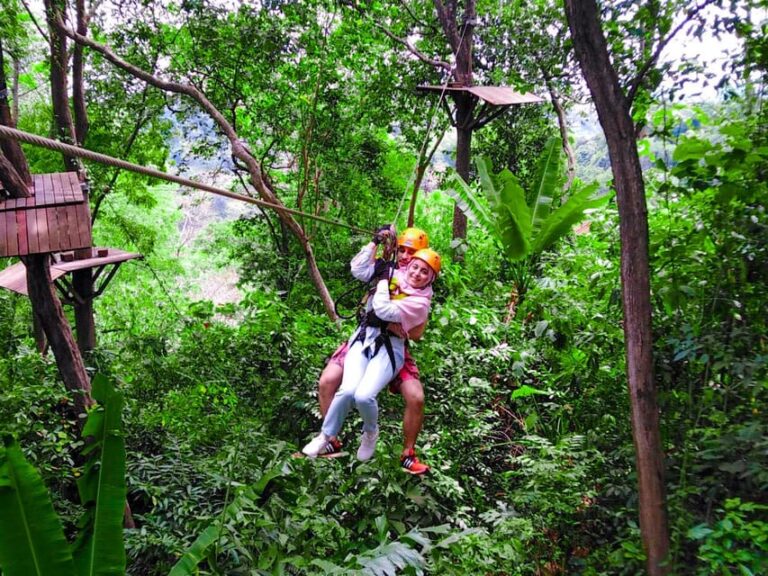 Phuket: Ride ATV Jungle & ZipLine Flying Higher Trip Option