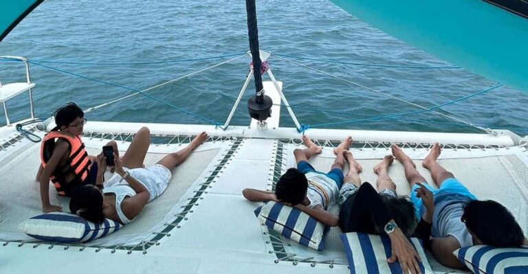 Phuket: Sunset Cruise to Coral Island by Catamaran Yacht