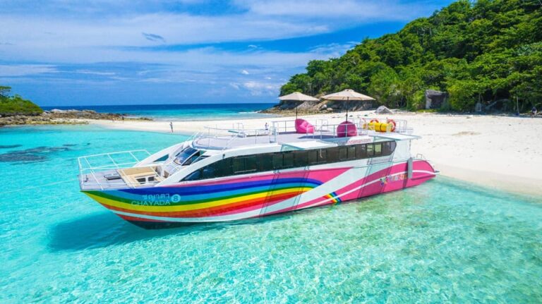 Phuket: Ultimate Phi Phi & Maya Bay Speed Catamaran Tour