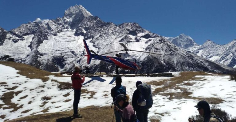 Pokhara: Helicopter Flight to Annapurna Base Camp