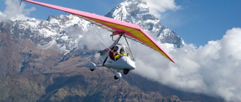 Pokhara: Thrilling Ultralight Flight Sky Tour