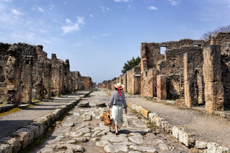 Pompeii From Sorrento: Transfer + Entry Ticket + Guided Tour