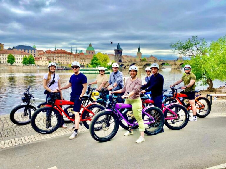 Prague: Grand City Tour on Fat E-Bike