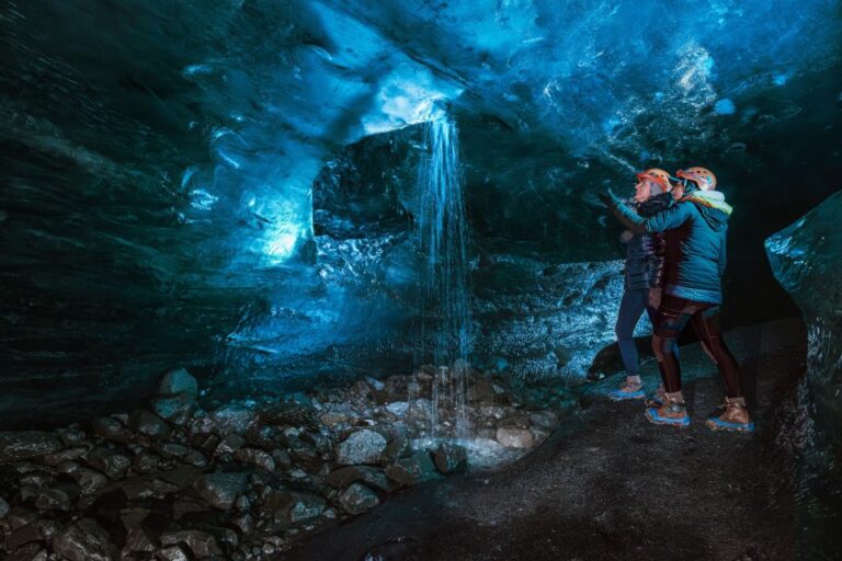 Premium Blue Ice Cave Tour – Hot Soup & Hot Drink Incl.