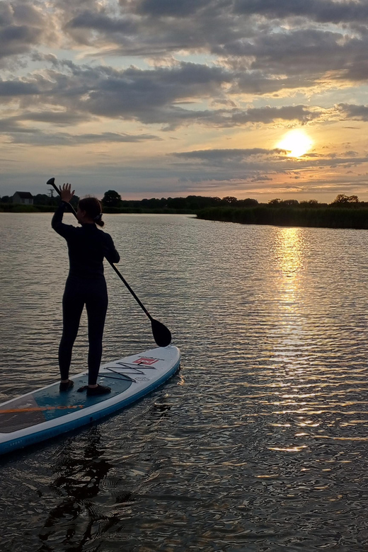 Prerow: Standup Paddle Sunset Tour With Picnic