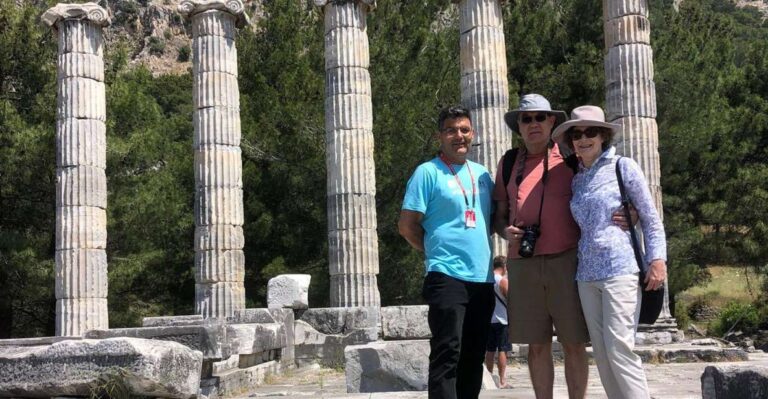 Priene, Miletos and Didyma Tour With Lunch