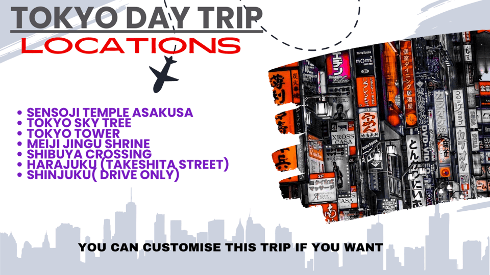 Private Group Tokyo Day Tour in a Car or Van - Booking Process