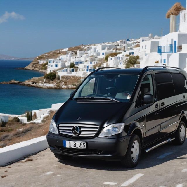 Private Transfer: From Your Villa to Mykonos Airport-Minivan - Service Overview