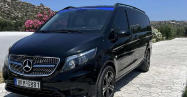 Private Transfers From Naxos Port -Naxos Airport.