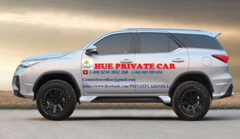 Privated Hue Airport Transfer-Airport to Hotel or Vice Versa