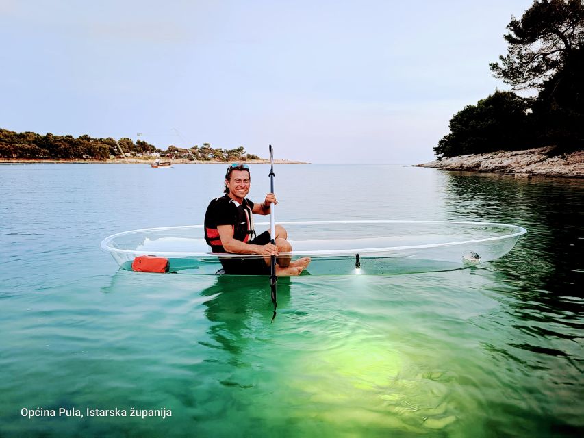 Pula: Blue Cave After Sunset/Night Tour in Transparent Kayak - Tour Overview and Pricing