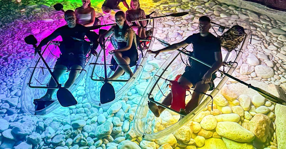 Pula: Sunset/Night Illuminated Transparent Kayak Cave Tour - Tour Overview