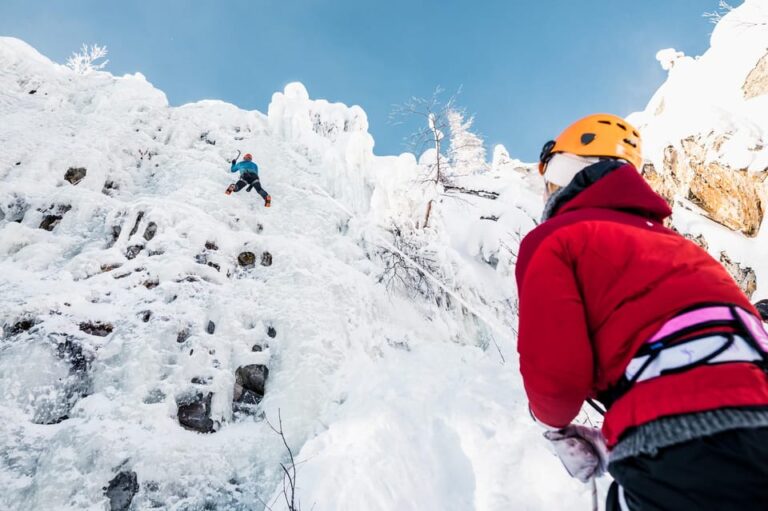 Pyhätunturi: Try Ice Climbing in Finnish Lapland