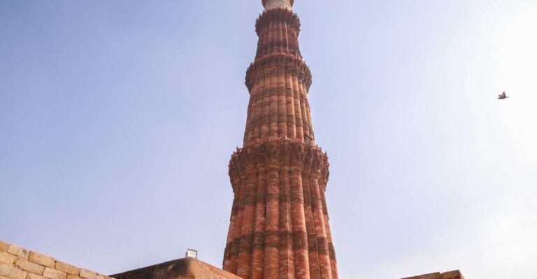 Qutub Minar Private Tour by Car With Skip the Line