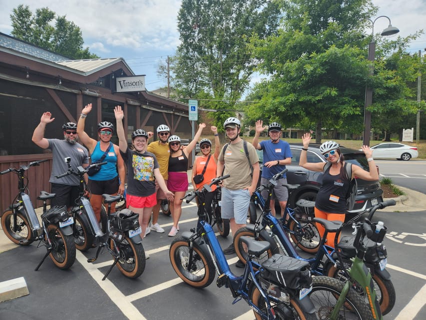 Raleigh Guided E-bike Tour: Ghosts, Greenway, Creepy History - Tour Overview