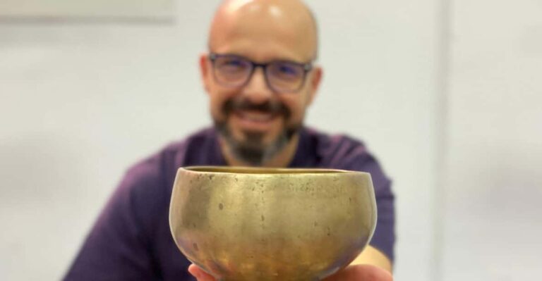 Relaxing Session With Gong and Singing Bowls