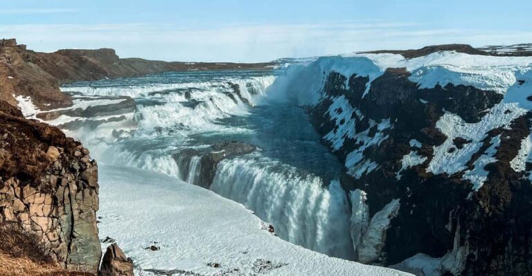 Reykjavik Cruise Terminal: Golden Circle Tour Group of 8 Pax