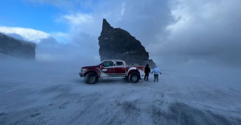 Reykjavík: South Coast Guided Day Trip by Jeep With Transfer