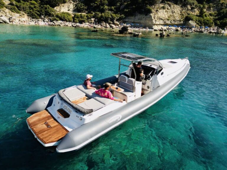 Rhodes: Luxury Private RIB Boat to Symi Island or Lindos