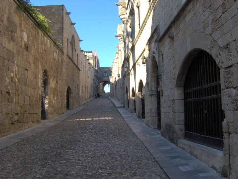 Rhodes Town: Private Walking Tour With a Licensed Guide