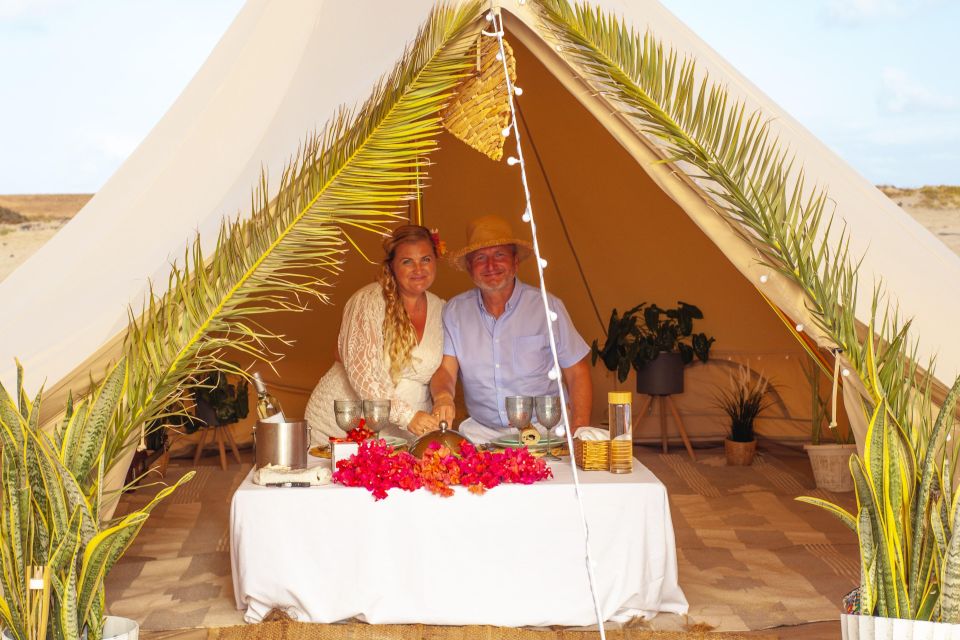 Romantic Sunset Experience With Glamping Silver Pack - Experience Overview