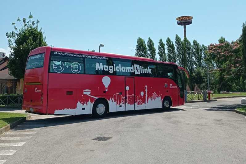 Rome: 2-In-1 Train & Bus Ticket To/From Valmontone Magicland - Travel Experience and Duration