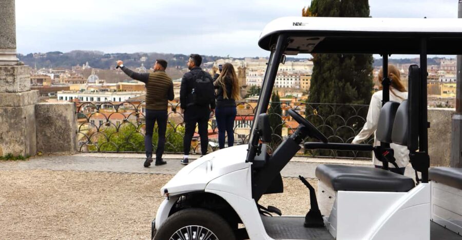 Rome: City Highlights Golf Cart Tour